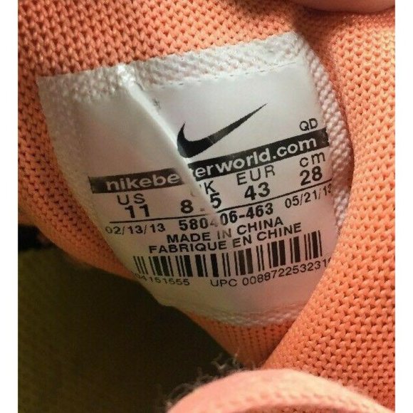 Nike Free 4.0 V3 Womens 11 Blue Lightweight 2013 Running Workout Training Shoes - Picture 3 of 11